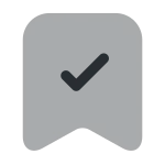 Archive Tick SVG Icon
